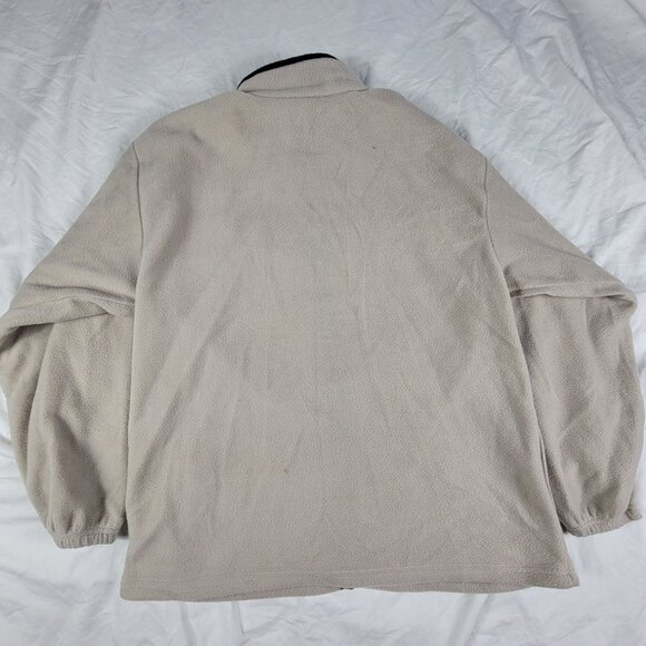 Tipsy Colorado Adults 2XL Beige Full Zip Sweatshirt Winter Warm Casual Outdoors - Picture 2 of 10